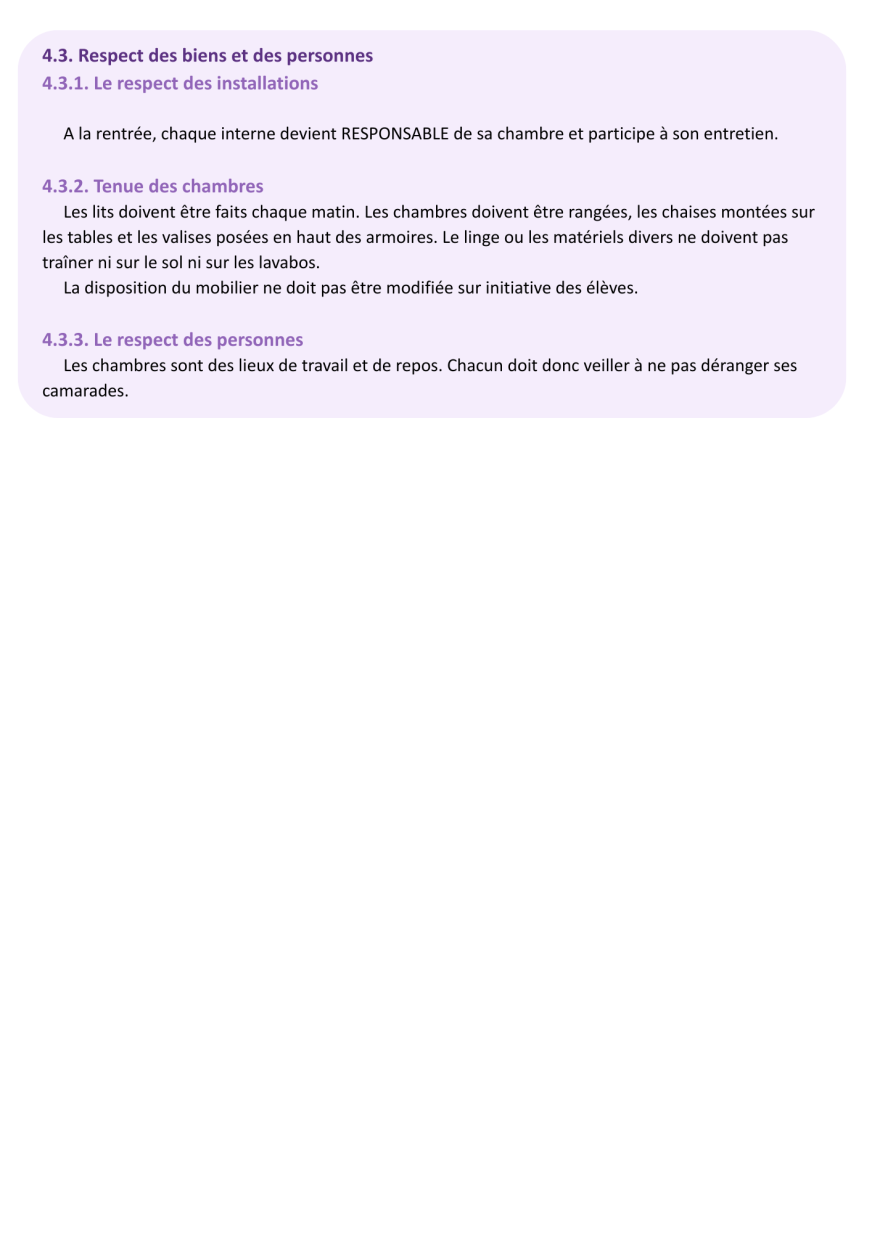 Activités internat (2)