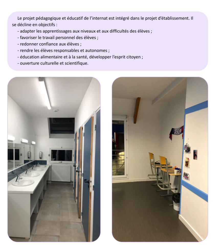 Activités internat